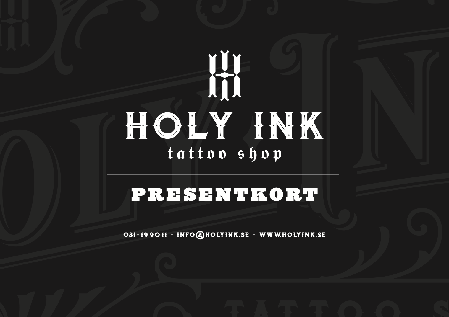 Presentkort - Holy Ink
